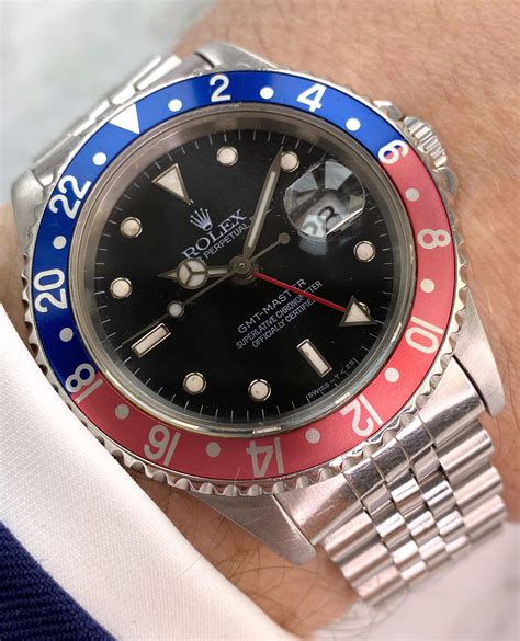 rolex gmt master 1 mineralglas pepsi lünette|rolex gmt watch.